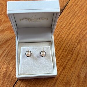 Pearl Stud Earrings